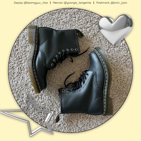 Dr. Martens 1460 nappa lace up boots 🖤✨ - Picture 2 of 7